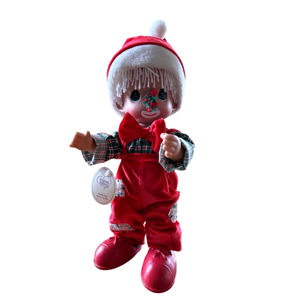 Precious‎ Moments Christmas "Happy Ho Ho Ho Bo" Doll Toy With Tag
